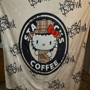 Hello Kitty Starbucks Blanket